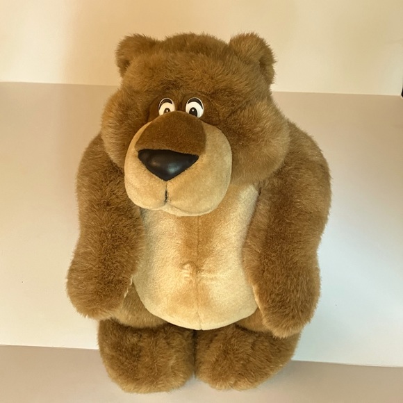 TL TOYS RITE AID 17” LARGE STUFFED BROWN TEDDY BEAR PLUSH - Picture 1 of 6